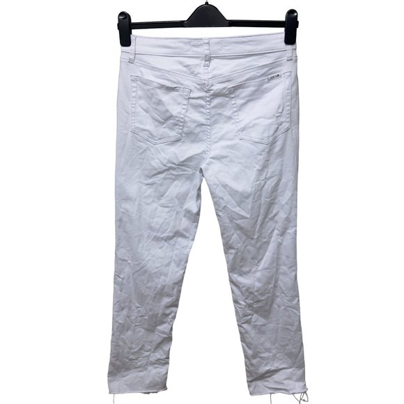 JOE'S JEAN  - White Shirley Jean 27 (32Wx27L) - Pre-owned Good - Picture 5 of 9